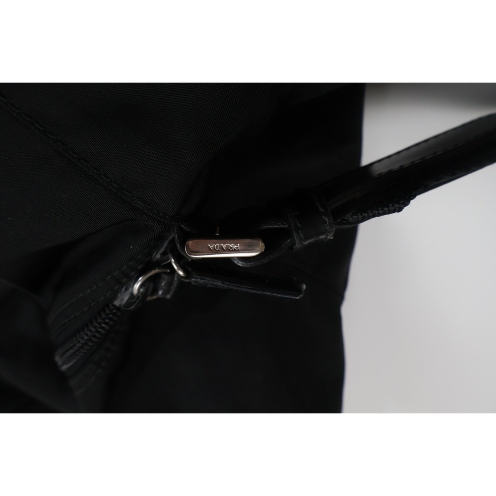 Prada Duffle Bag Nylon Black Travel Gym Weekender Carry On - Picture 3 of 16